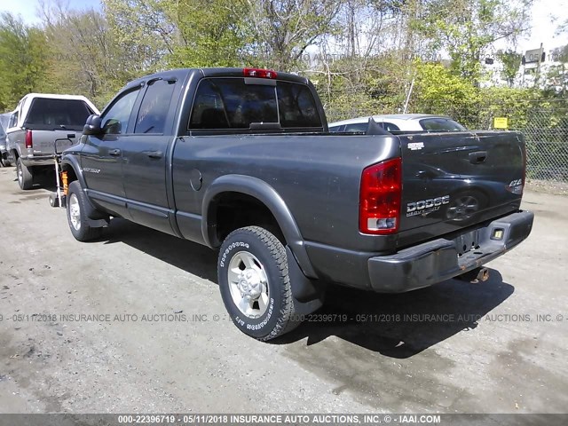 3D7KU28D93G856063 - 2003 DODGE RAM 2500 ST/SLT 灰色 照片 3