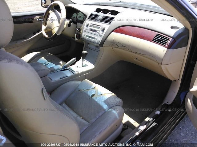 4T1CA30P34U036266 - 2004 TOYOTA CAMRY SOLARA SE/SLE შავი ფოტო 5