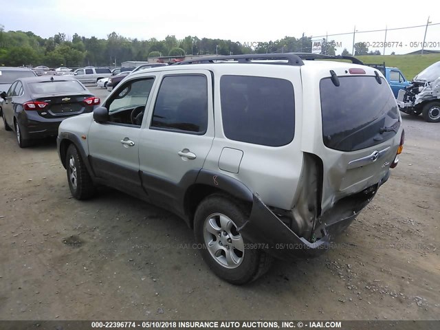 4F2CZ96123KM50457 - 2003 MAZDA TRIBUTE ES 白色 照片 3