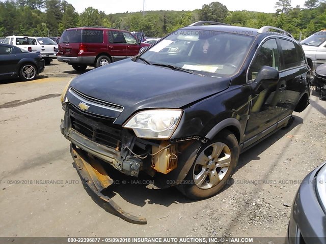 3GNAL2EK5DS627431 - 2013 CHEVROLET CAPTIVA LS 黑色 照片 2