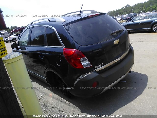 3GNAL2EK5DS627431 - 2013 CHEVROLET CAPTIVA LS 黑色 照片 3
