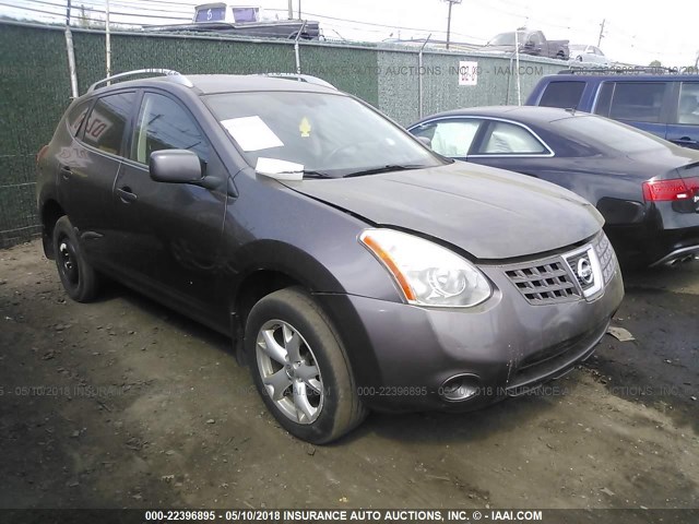 JN8AS58V39W435959 - 2009 NISSAN ROGUE S/SL GRAY photo 1