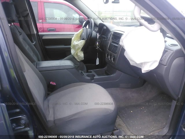 1FMZU73K53UB59333 - 2003 FORD EXPLORER XLT/XLT SPORT/NBX BLUE photo 5