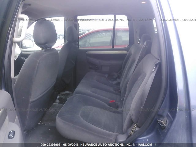 1FMZU73K53UB59333 - 2003 FORD EXPLORER XLT/XLT SPORT/NBX BLUE photo 8