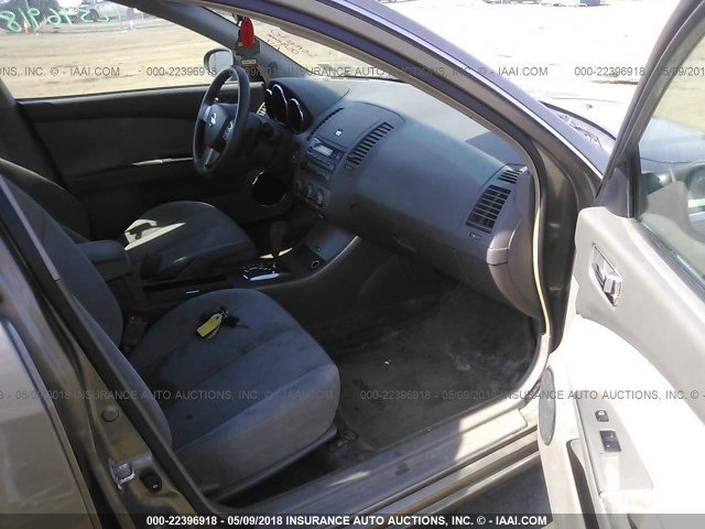 1N4AL11D95C161865 - 2005 NISSAN ALTIMA S/SL 棕色 照片 5