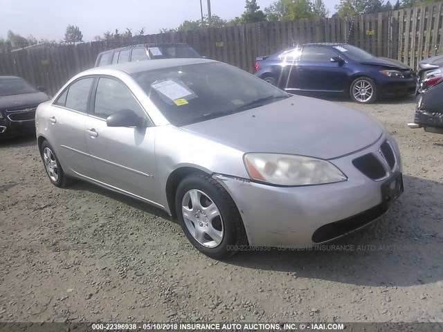 1G2ZF58BX74186226 - 2007 PONTIAC G6 VALUE LEADER/BASE GRAY photo 1