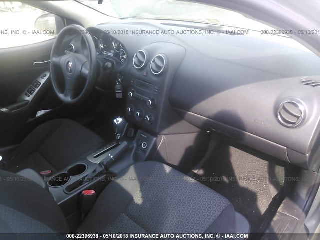 1G2ZF58BX74186226 - 2007 PONTIAC G6 VALUE LEADER/BASE GRAY photo 5