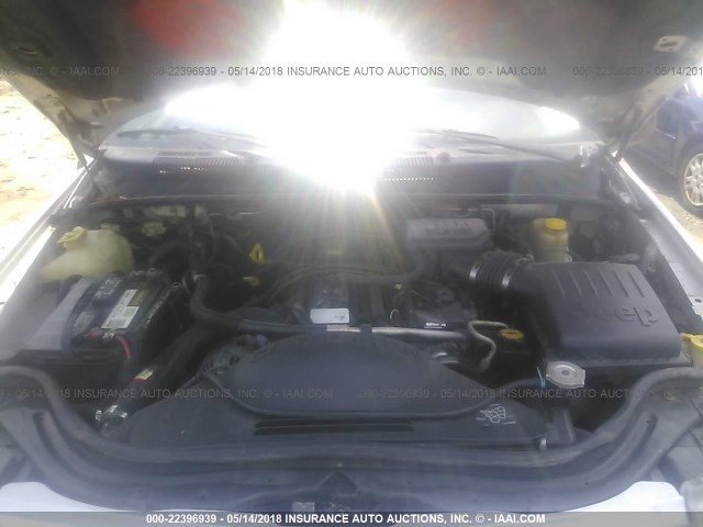 1J4GX48S64C209829 - 2004 JEEP GRAND CHEROKEE LAREDO/COLUMBIA/FREEDOM 银色 照片 10