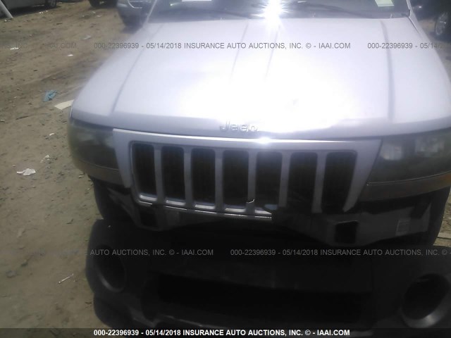 1J4GX48S64C209829 - 2004 JEEP GRAND CHEROKEE LAREDO/COLUMBIA/FREEDOM 银色 照片 6