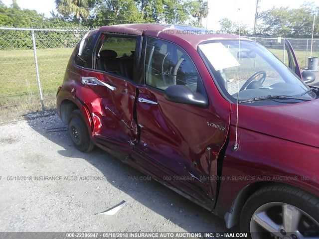 3C8FY78G43T650629 - 2003 CHRYSLER PT CRUISER GT RED photo 6