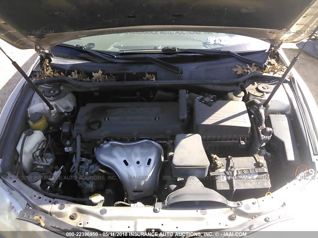 4T1BE46K89U853824 - 2009 TOYOTA CAMRY SE/LE/XLE 金色 照片 10