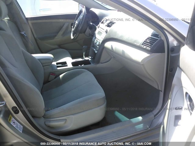 4T1BE46K89U853824 - 2009 TOYOTA CAMRY SE/LE/XLE 金色 照片 5