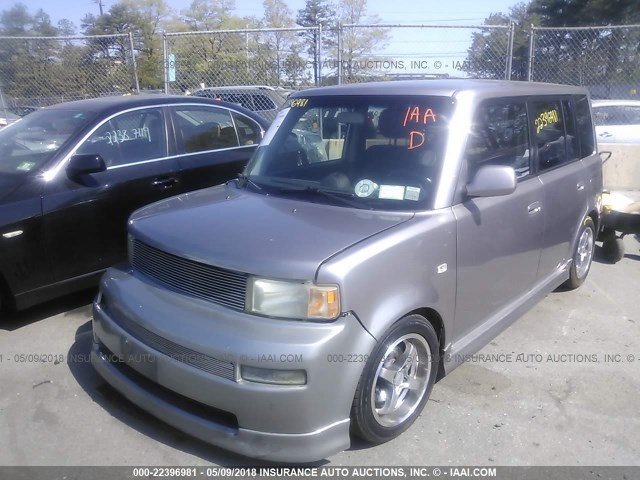 JTLKT334164033367 - 2006 TOYOTA SCION XB GRAY photo 2