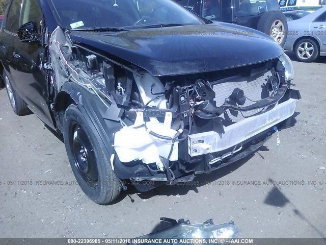 JN8AZ18W69W126600 - 2009 NISSAN MURANO S/SL/LE BLACK photo 6