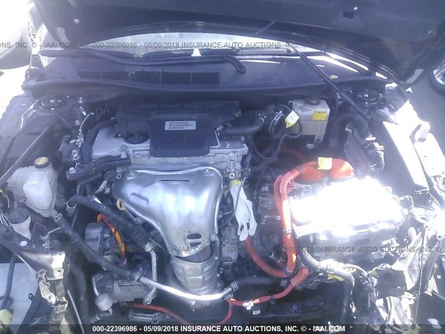 4T1BD1FK1EU130344 - 2014 TOYOTA CAMRY HYBRID/LE/XLE Qara foto 10