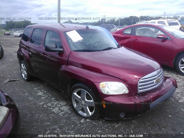 3GNCA13B79S610682 - 2009 CHEVROLET HHR LS MAROON photo 1