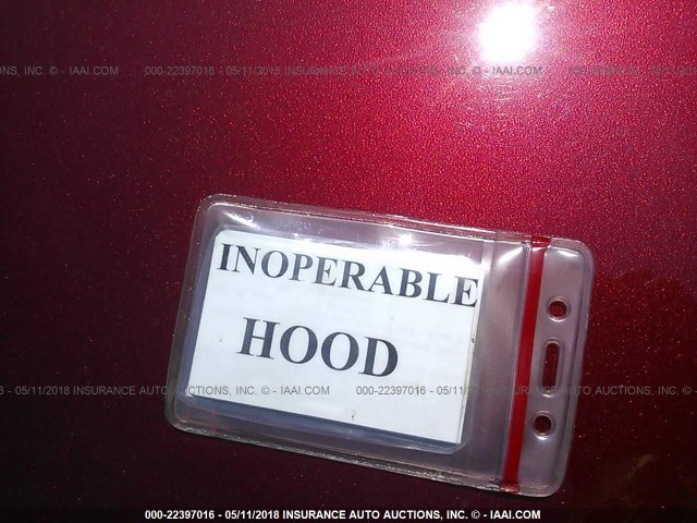 3GNCA13B79S610682 - 2009 CHEVROLET HHR LS MAROON photo 10