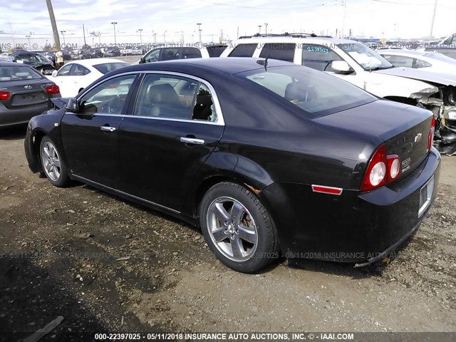 1G1ZK57BX8F282333 - 2008 CHEVROLET MALIBU LTZ 黑色 照片 3