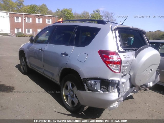 JTMBF4DV3AD031421 - 2010 TOYOTA RAV4 SILVER photo 3