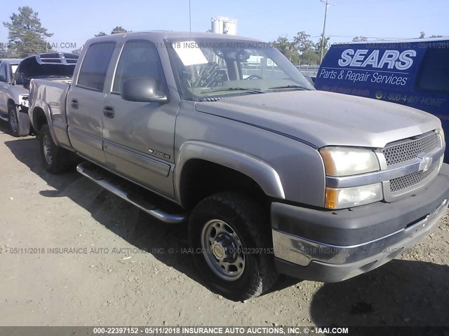 1GCHC23U43F232011 - 2003 CHEVROLET SILVERADO C2500 HEAVY DUTY TAN photo 1