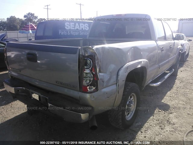 1GCHC23U43F232011 - 2003 CHEVROLET SILVERADO C2500 HEAVY DUTY TAN photo 4