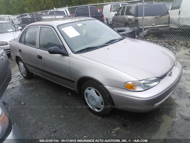 1Y1SK52872Z418200 - 2002 CHEVROLET GEO PRIZM LSI TAN photo 1