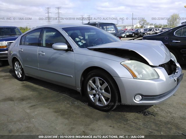 1N4BA41E66C820880 - 2006 NISSAN MAXIMA SE/SL SILVER photo 1