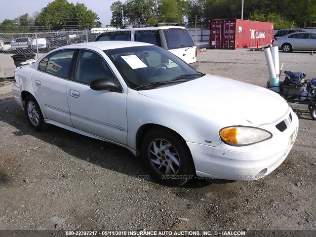 1G2NF52E34M507679 - 2004 PONTIAC GRAND AM SE1 WHITE photo 1