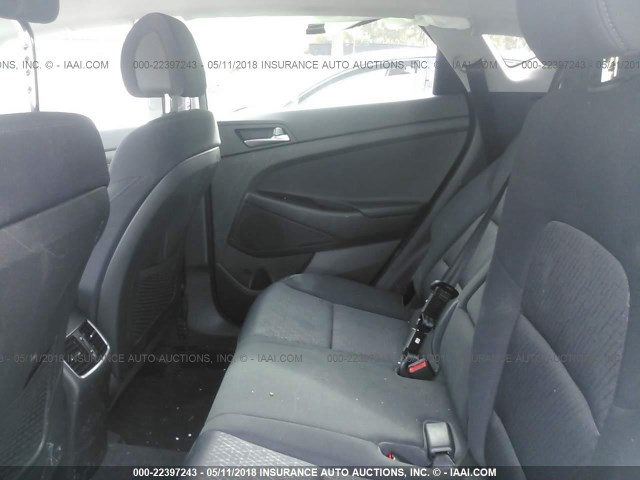 KM8J3CA27HU268864 - 2017 HYUNDAI TUCSON LIMITED/SPORT AND ECO/SE BLACK photo 8