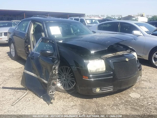 2C3AA53GX5H593624 - 2005 CHRYSLER 300 TOURING BLACK photo 1