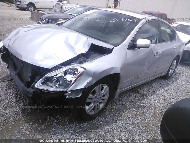 1N4AL2AP2CN497407 - 2012 NISSAN ALTIMA S SILVER photo 2