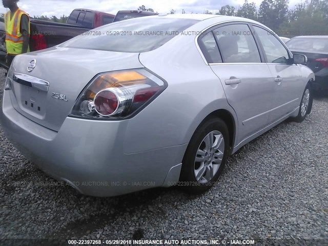 1N4AL2AP2CN497407 - 2012 NISSAN ALTIMA S SILVER photo 4