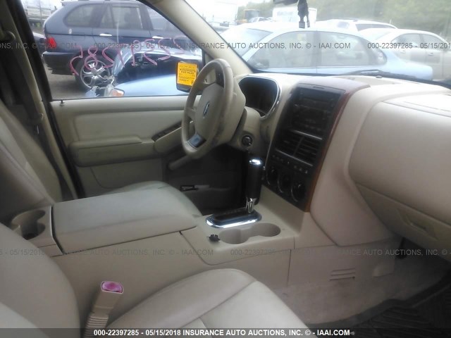 1FMEU74E66UB49521 - 2006 FORD EXPLORER EDDIE BAUER BROWN photo 5