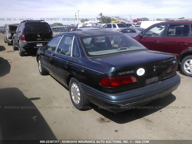 1FALP5349SG123980 - 1995 FORD TAURUS LX GREEN photo 3