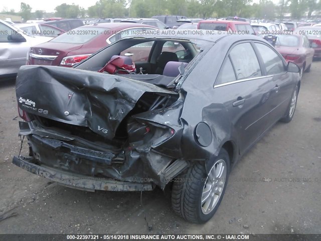 1G2ZG578464166880 - 2006 PONTIAC G6 SE1 GRAY photo 4