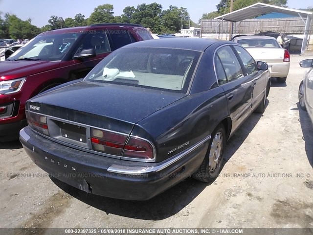 1G4CW52KXY4121867 - 2000 BUICK PARK AVENUE  Dark Blue photo 4