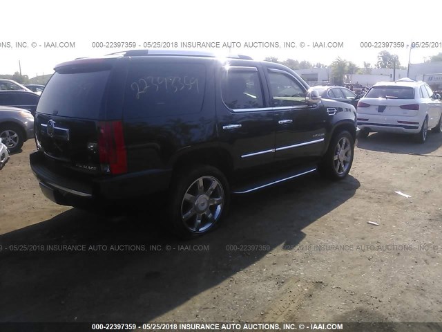 1GYS4BEF9BR166869 - 2011 CADILLAC ESCALADE LUXURY შავი ფოტო 4