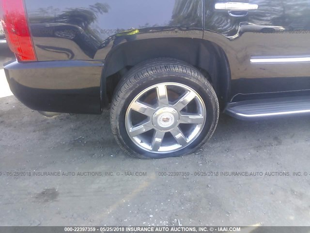 1GYS4BEF9BR166869 - 2011 CADILLAC ESCALADE LUXURY შავი ფოტო 6