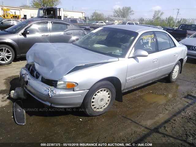 2G4WS52J121133294 - 2002 BUICK CENTURY CUSTOM SILVER photo 2