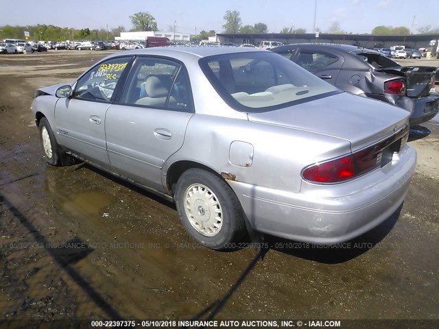 2G4WS52J121133294 - 2002 BUICK CENTURY CUSTOM SILVER photo 3