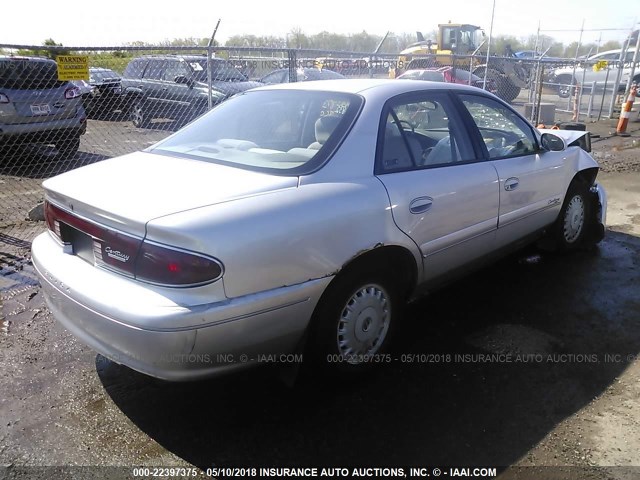 2G4WS52J121133294 - 2002 BUICK CENTURY CUSTOM SILVER photo 4