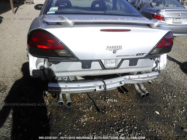 1G2NW12E84C126666 - 2004 PONTIAC GRAND AM GT SILVER photo 6