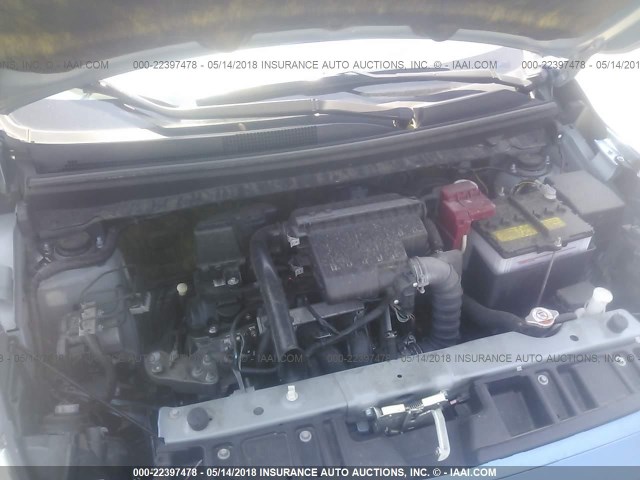 ML32F3FJ7HH004619 - 2017 MITSUBISHI MIRAGE G4 ES ლურჯი ფოტო 10