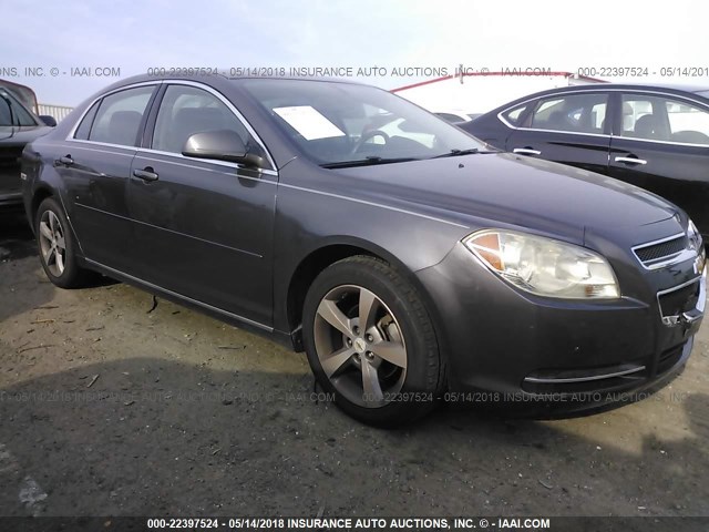 1G1ZC5E10BF237030 - 2011 CHEVROLET MALIBU 1LT ნაცრისფერი ფოტო 1
