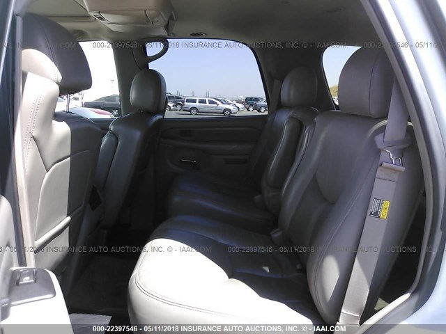 1GKEK63U16J112525 - 2006 GMC YUKON DENALI WHITE photo 8