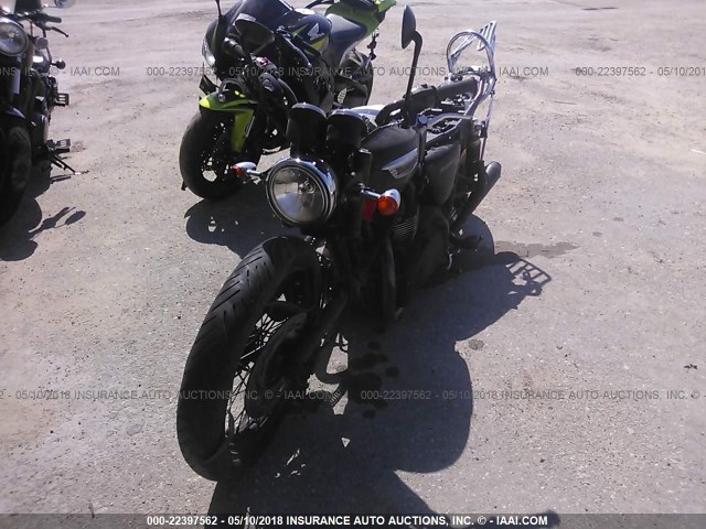 SMT910K17FT684189 - 2015 TRIUMPH MOTORCYCLE BONNEVILLE T100 BLACK photo 2