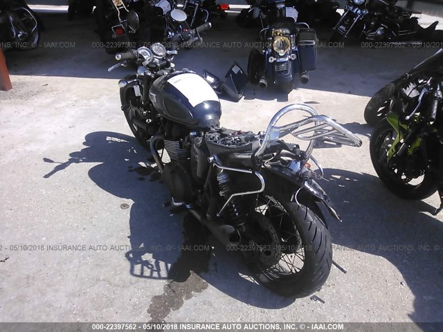 SMT910K17FT684189 - 2015 TRIUMPH MOTORCYCLE BONNEVILLE T100 BLACK photo 3