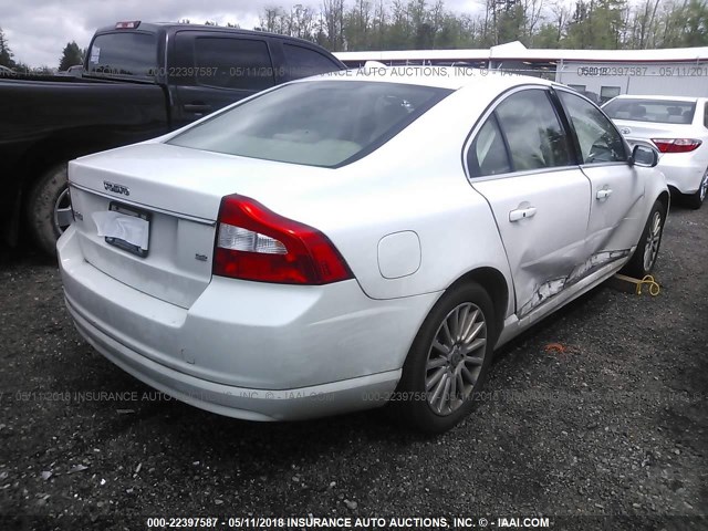 YV1AS982071017680 - 2007 VOLVO S80 3.2 WHITE photo 4