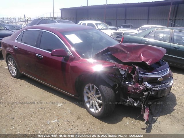 1G1ZE5E70BF169505 - 2011 CHEVROLET MALIBU LTZ 红色 照片 1