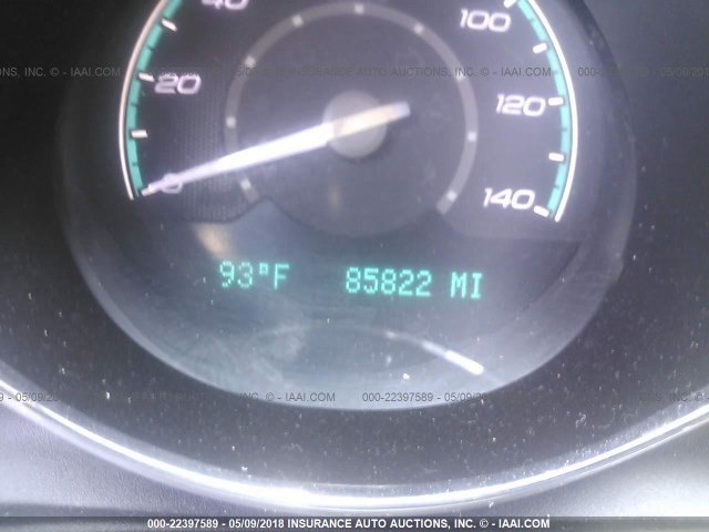 1G1ZE5E70BF169505 - 2011 CHEVROLET MALIBU LTZ 红色 照片 7